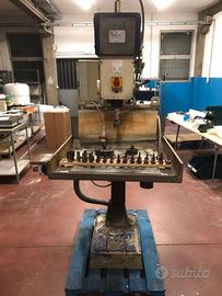 Trapano a colonna da terra per foratura vetro