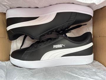 Puma alte clearance bianche e nere