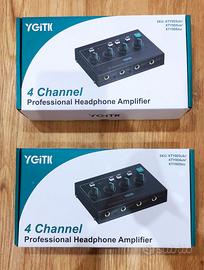Amplificatori Cuffie 4 Canali YGITI – Come nuovi