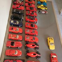 modellini 1/24 Ferrari Burago Porsche sportive 