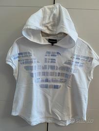 Armani maglietta con cappuccio