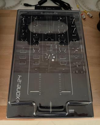 mixer dj allen & heath xone:24 + decksaver