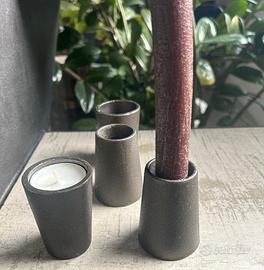 Porta candele e T lights in ghisa