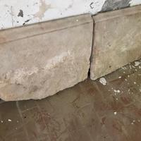 Balcone antico  pietra bianca  XIX secolo