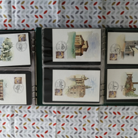 Collezione cartoline con annulli