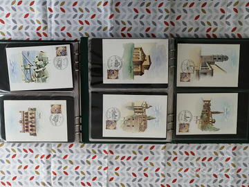 Collezione cartoline con annulli