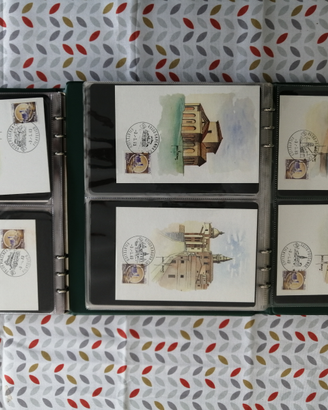 Collezione cartoline con annulli