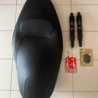 Sella e ammortizzatori posteriori Yamaha xmax 2007