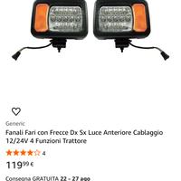 Fari/Fanali anteriori led con indicatori