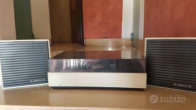 Giradischi LESA anni 70 con casse