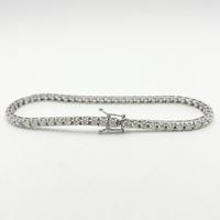 Bracciale tennis oro18kt diamanti naturali (C)