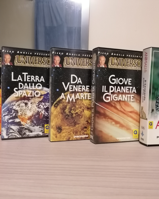 Videocassette sistema solare + leopardo