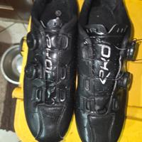 scarpe per bici da corsa in carbonio mis 43 ekoi