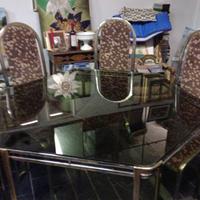 tavolo vintage + 4 sedie