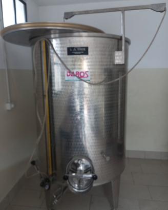 serbatoio in acciaio