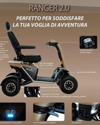scooter elettrico pride ranger