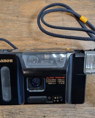 Fotocamera analogica Canon Af35j nera