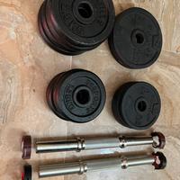 Dischi di ghisa - manubri - blocca dischi