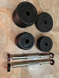 Dischi di ghisa - manubri - blocca dischi