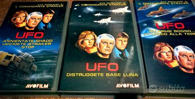 UFO SHADO 3 VHS AVO Film 1-3 Serie videocassetta