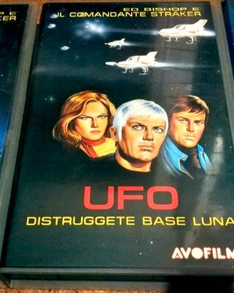 UFO SHADO 3 VHS AVO Film 1-3 Serie videocassetta