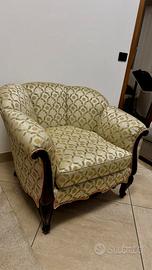 Poltrona vintage stile classico