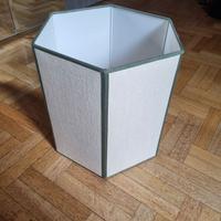 Paralume esagonale per lampada