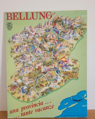 Mappa provincia Belluno