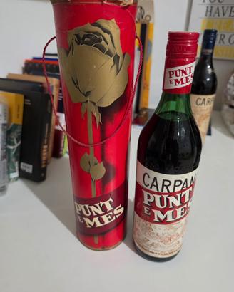 Carpano Punt e Mes 1L anni 70  confezione vintage