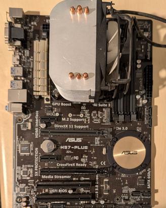 ASUS H97-PLUS + i7-4790K + dissipatore