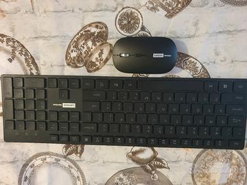 Tastiera e mouse  wirless  