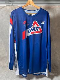 Leatt maglia cross/enduro XL NUOVA blu