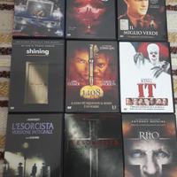 33 DVD HORROR LA CASA,SHINING,IT ,RESIDENT EVIL