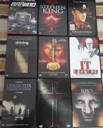 33 DVD HORROR LA CASA,SHINING,IT ,RESIDENT EVIL