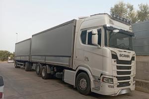 SCANIA S 730 6X2 AUTOTRENO COMPLETO RIBALTAB. BILA
