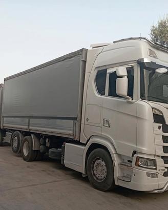 SCANIA S 730 6X2 AUTOTRENO COMPLETO RIBALTAB. BILA