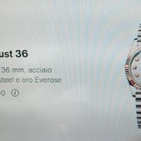 Orologio Rolex date just