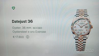 Orologio Rolex date just