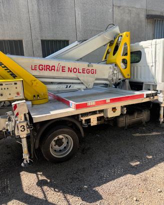Piattaforma aerea mx 21 mt multitel pagliero