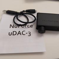 NuForce uDAC-3 USB + Amplificatore Cuffie