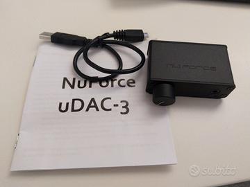 NuForce uDAC-3 USB + Amplificatore Cuffie