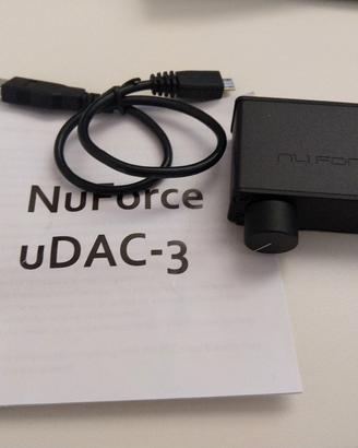 NuForce uDAC-3 USB + Amplificatore Cuffie