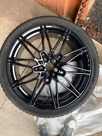 Cerchi lega nero e pneumatici bridgestone