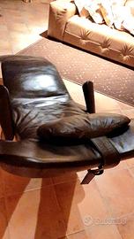 poltrona di fiore di nappa 