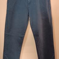 Pantalone Chino Uomo Blu Navy - Cotone Estivo -