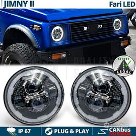 FARI Full LED Per SUZUKI JIMNY 2 Angel OMOLOGATI