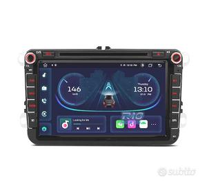 RADIO GPS ANDROID 14 PER VOLKSWAGEN VW GOLF POLO P