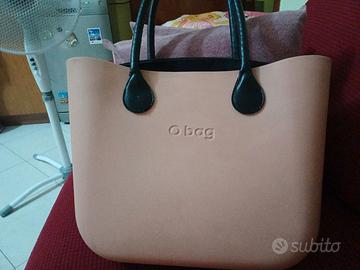 borsa O Bag rosa cipria
