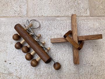 Giochi d’ingegno rompicapo in legno