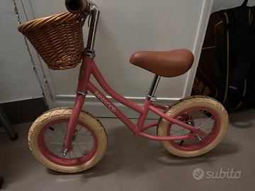 Bicicletta senza pedali( Balance bike) rosa